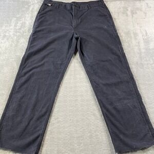 Carhartt FR‎ Pants Mens 38x31 Dark Gray Carpenter Workwear Flame Resistant